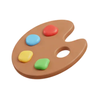 3D Render style icon example