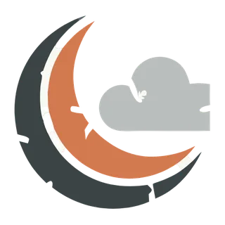Brutalist style icon example