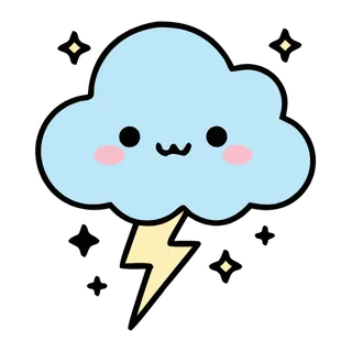 Kawaii style icon example