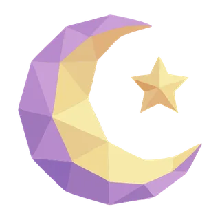 Low Poly style icon example