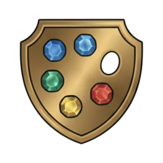 Metallic style icon example